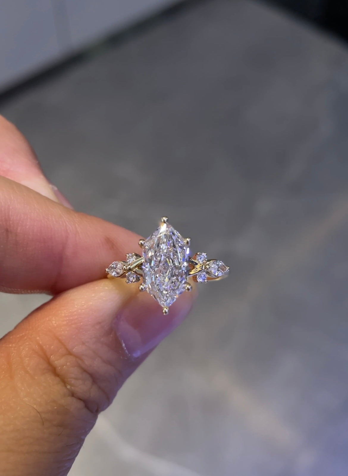 Remaining balance for Vicky 14k yellow Dutch marquise