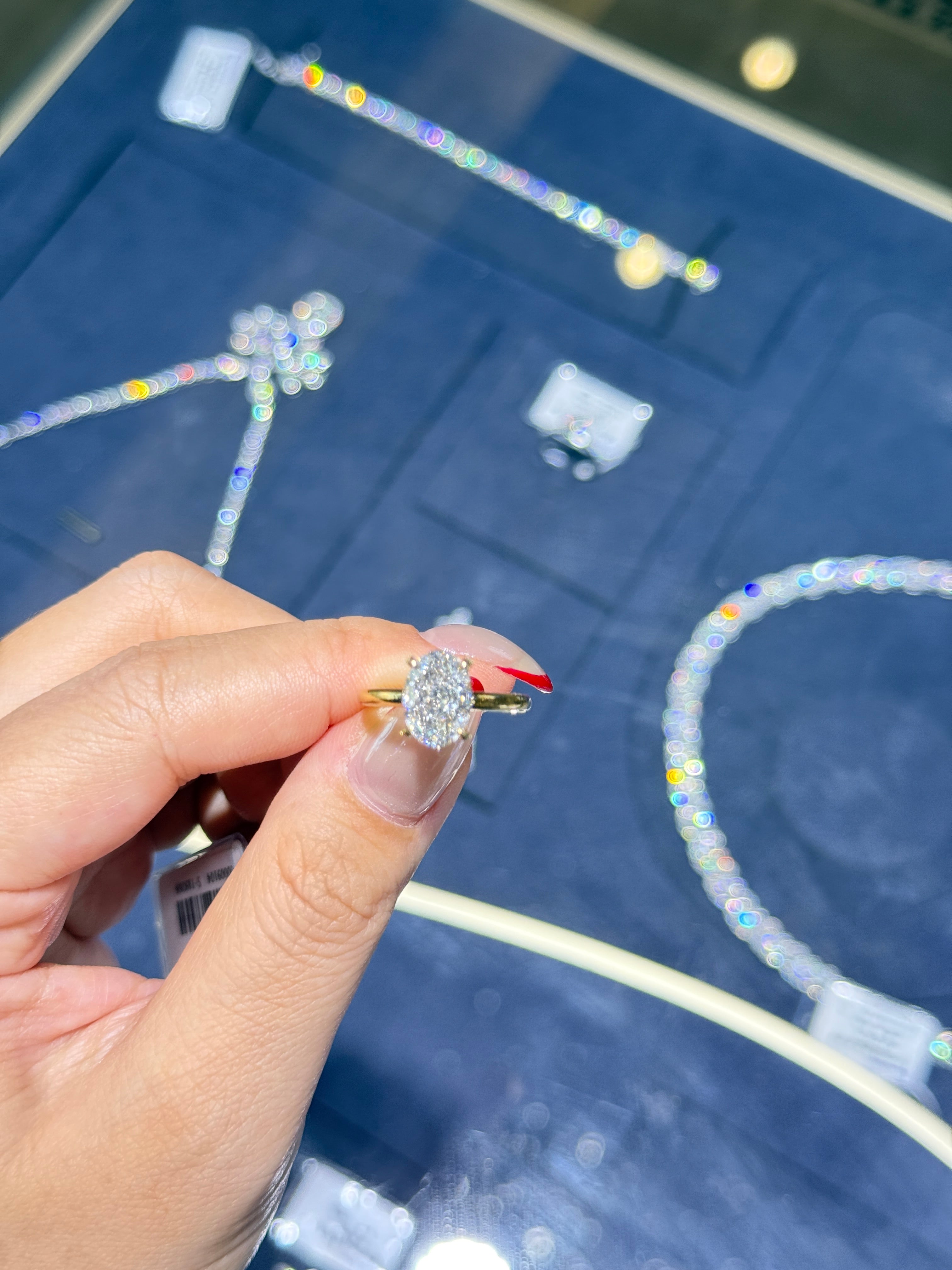 Payment for Cristy to Pay(3.210ct+ 0.143ct Oval Solitaire Ring)