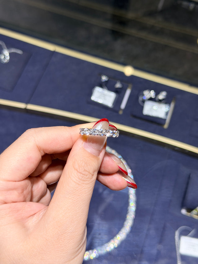 1.605ct Half Eternity Band(DE/VS-VVS)