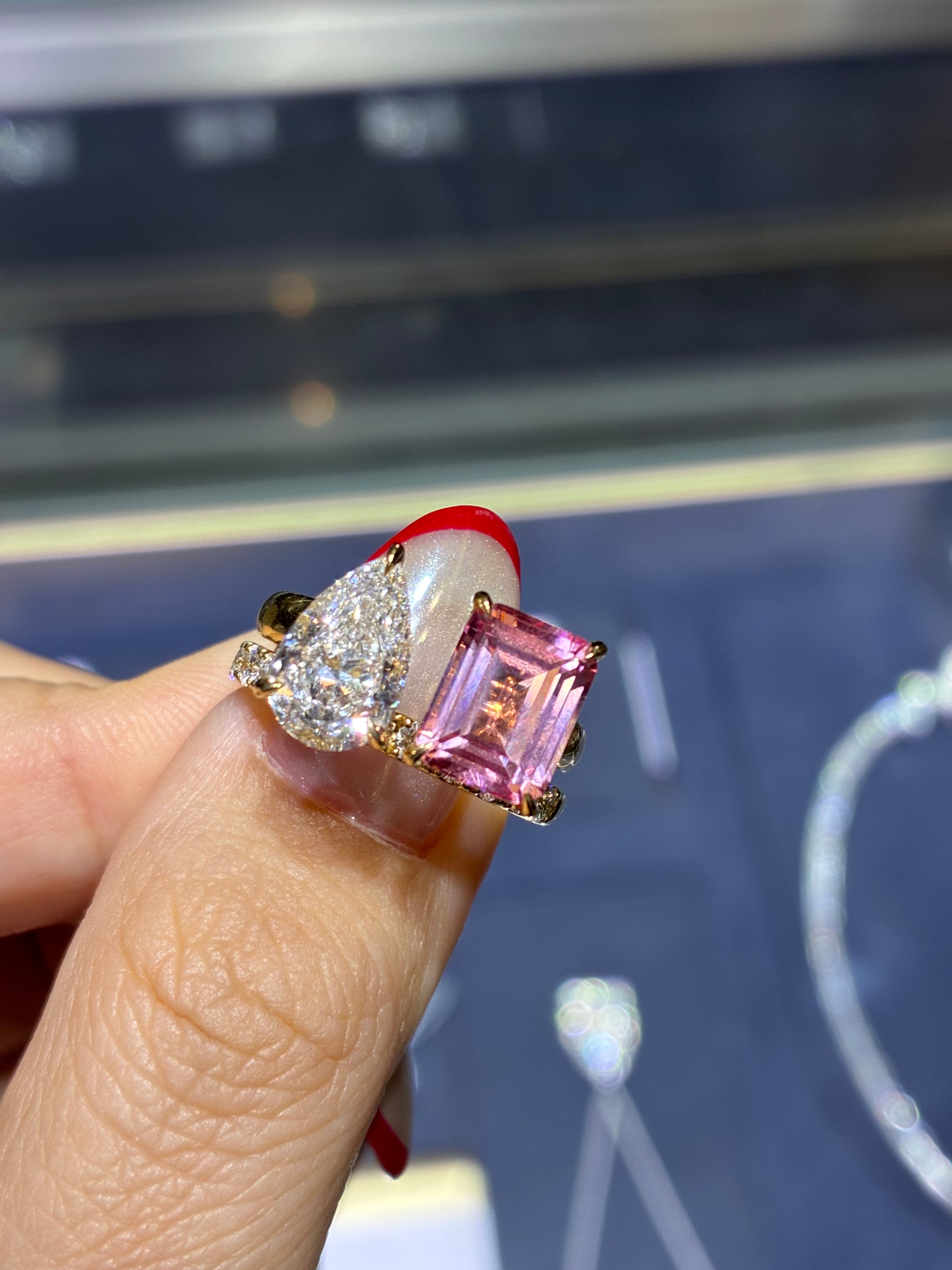 Payment for Kelsey to pay( 5ct Toi et moi ring + Band)