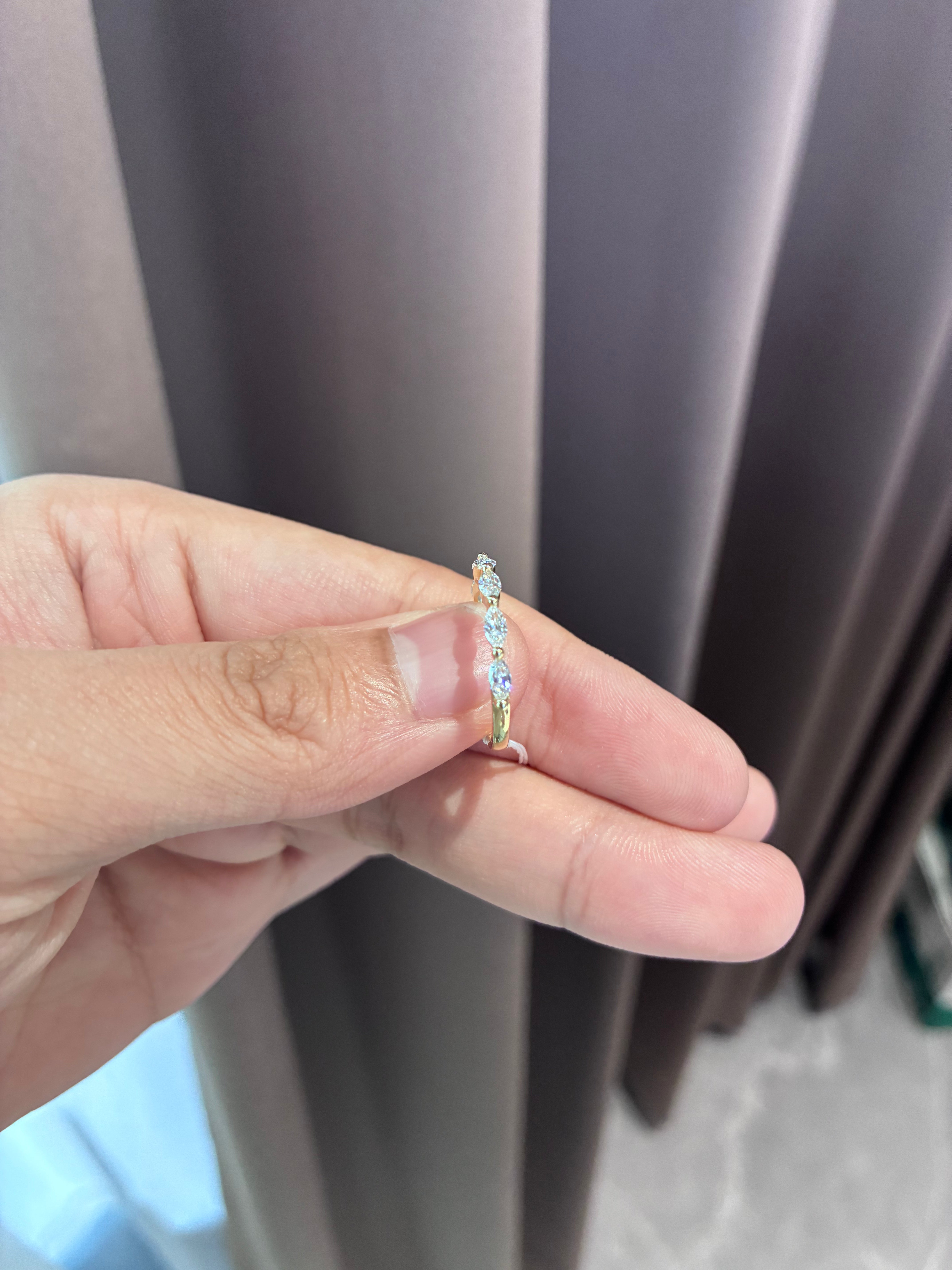 For uniquely_terri 14k yellow gold ring with 0.529ct diamonds
