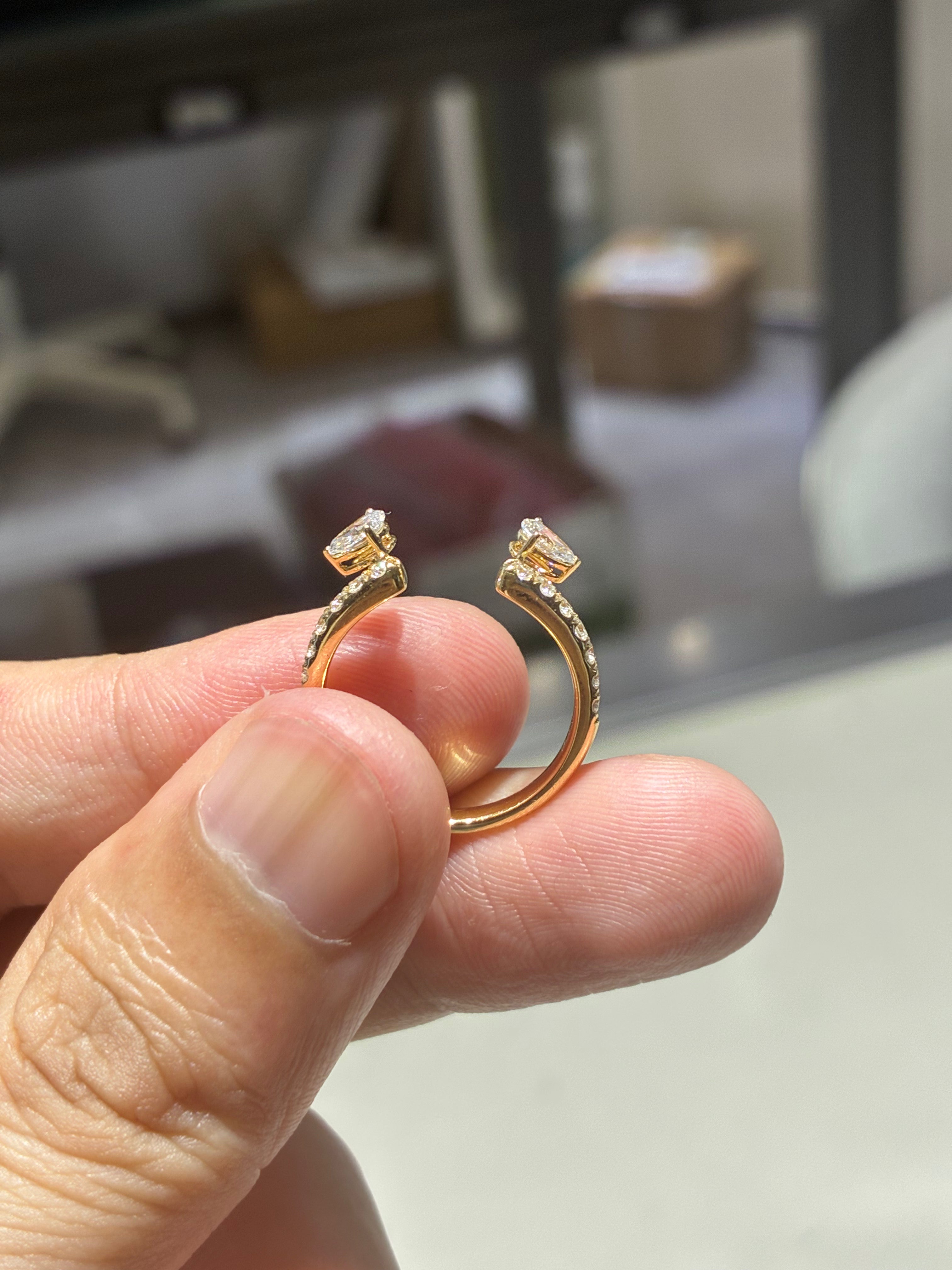 for Mari Bella Customized(18k white gold band)