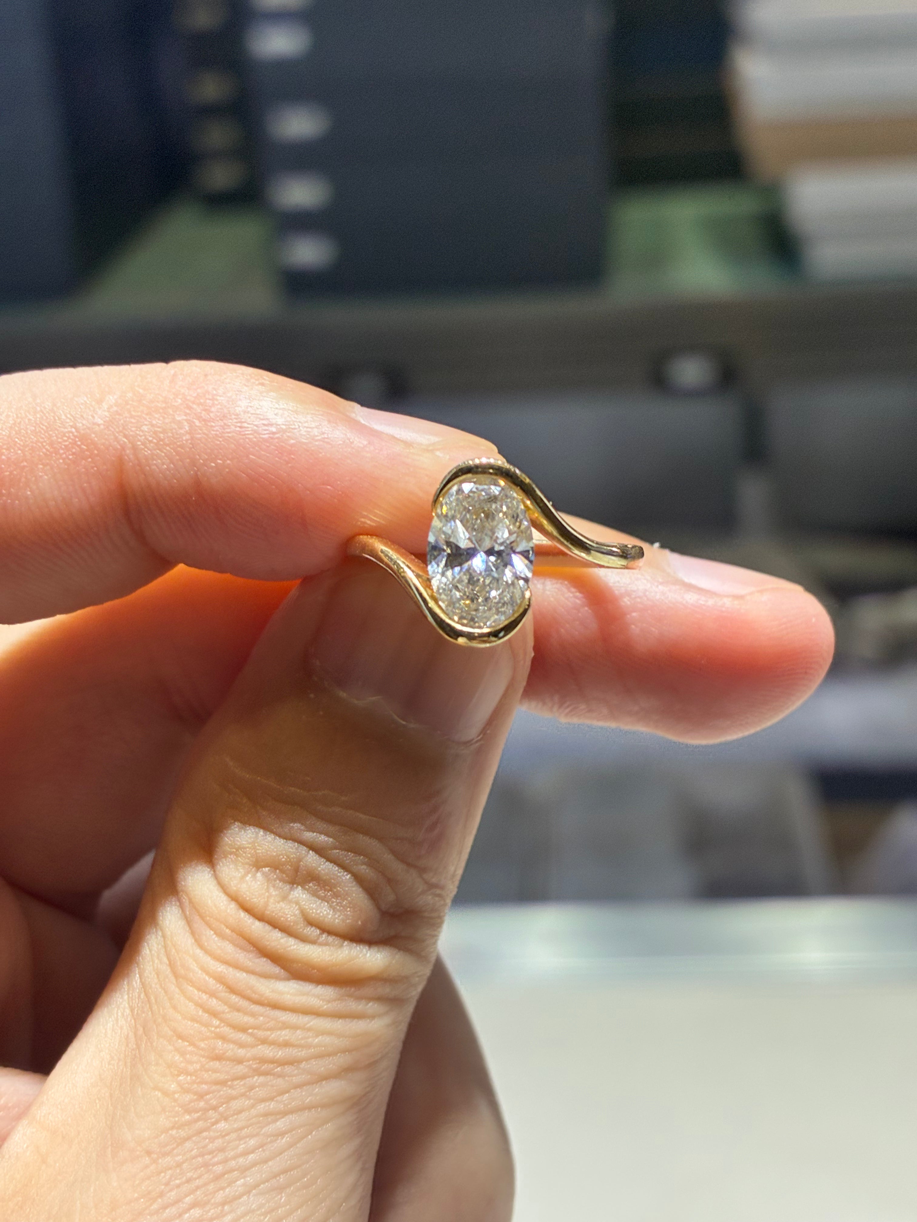 for Kari Sue roberts (14k yellow gold 1.56ct D/vvs2 ring)