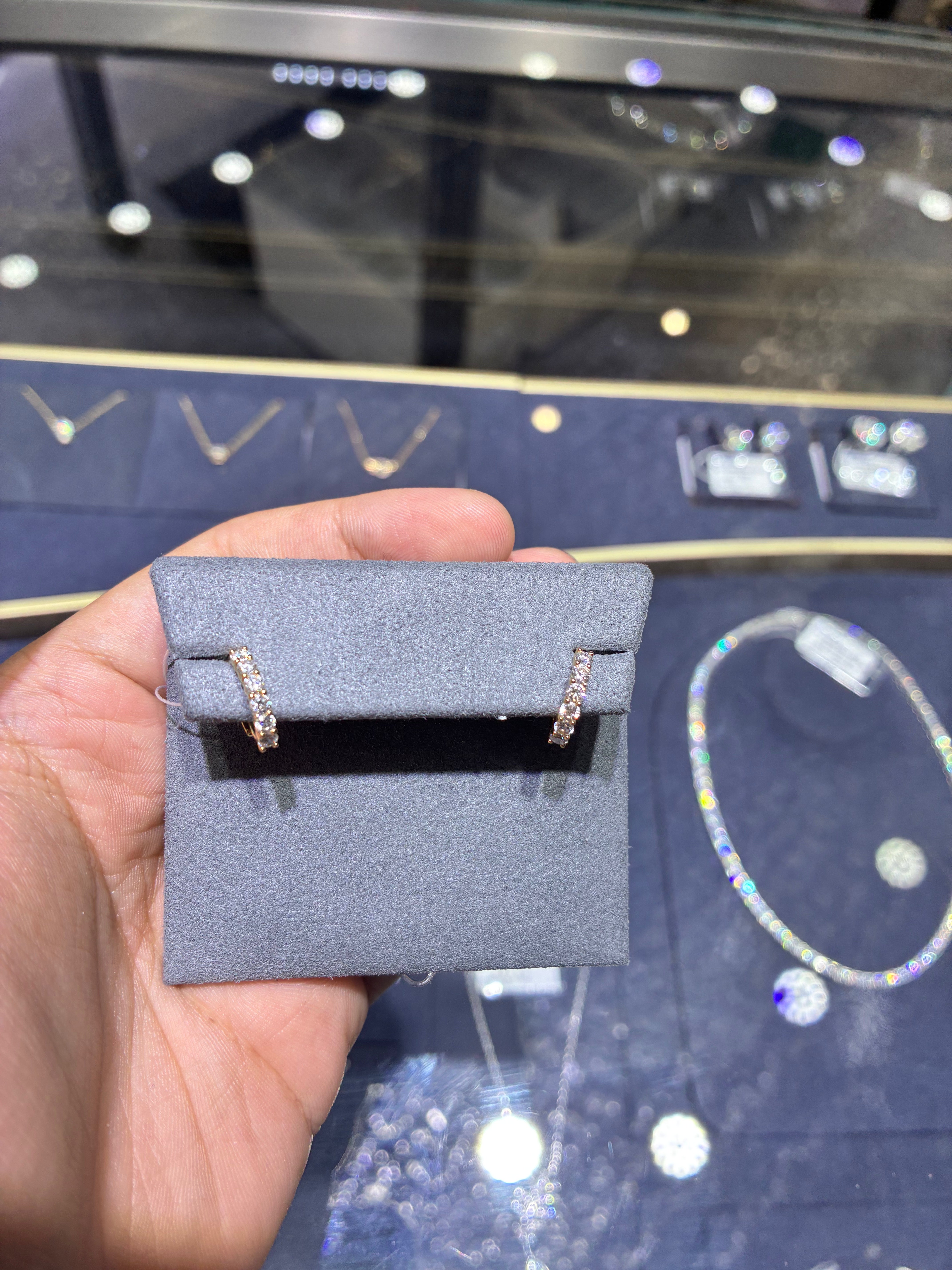 For Ann 18k yellow gold earrings (Happy 🎉 birthday )