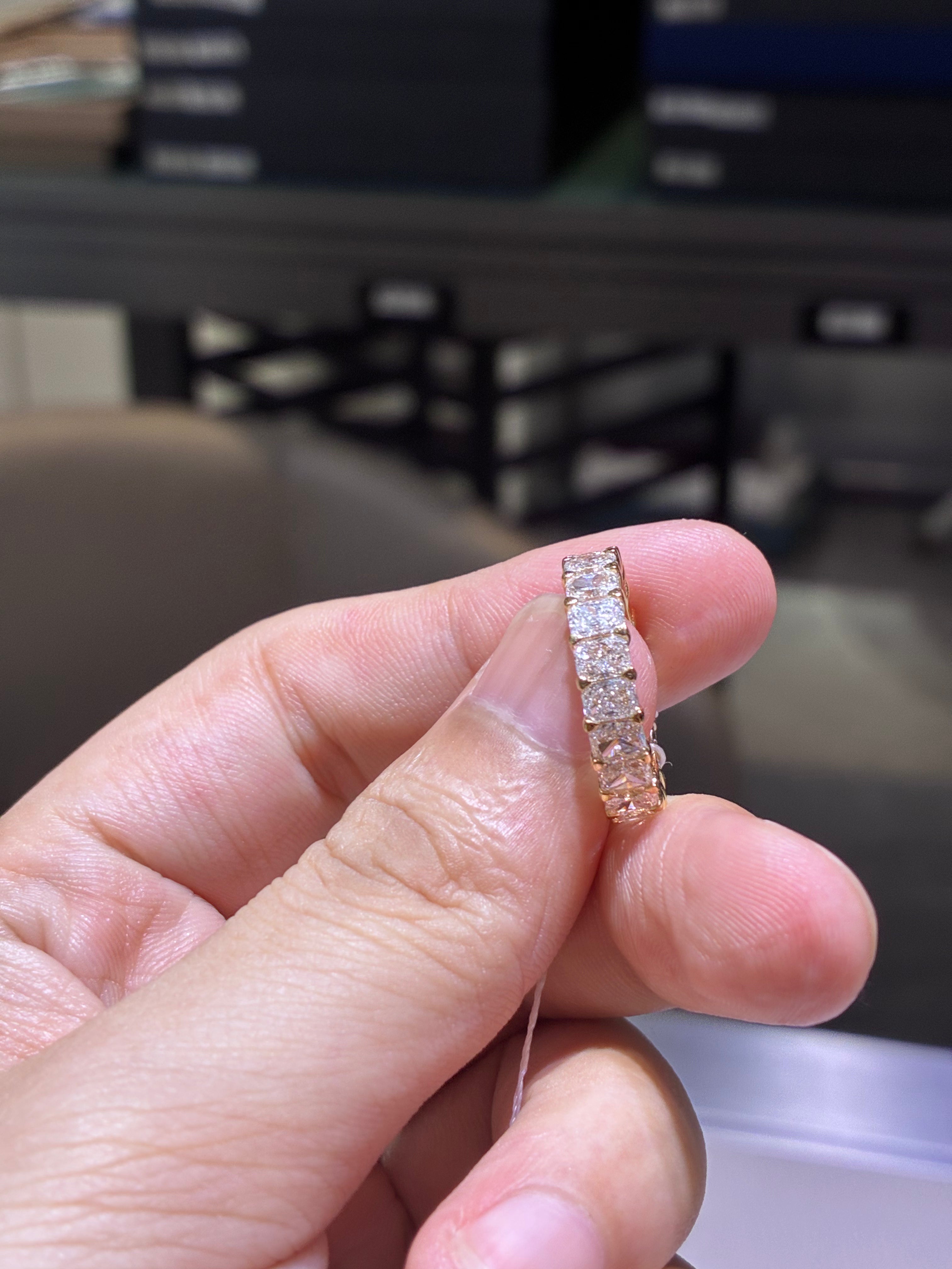 for lvan 14k eternity ring