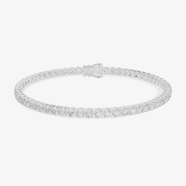 Round Tennis Bracelet (3.08 ct. tw.) in Platinum