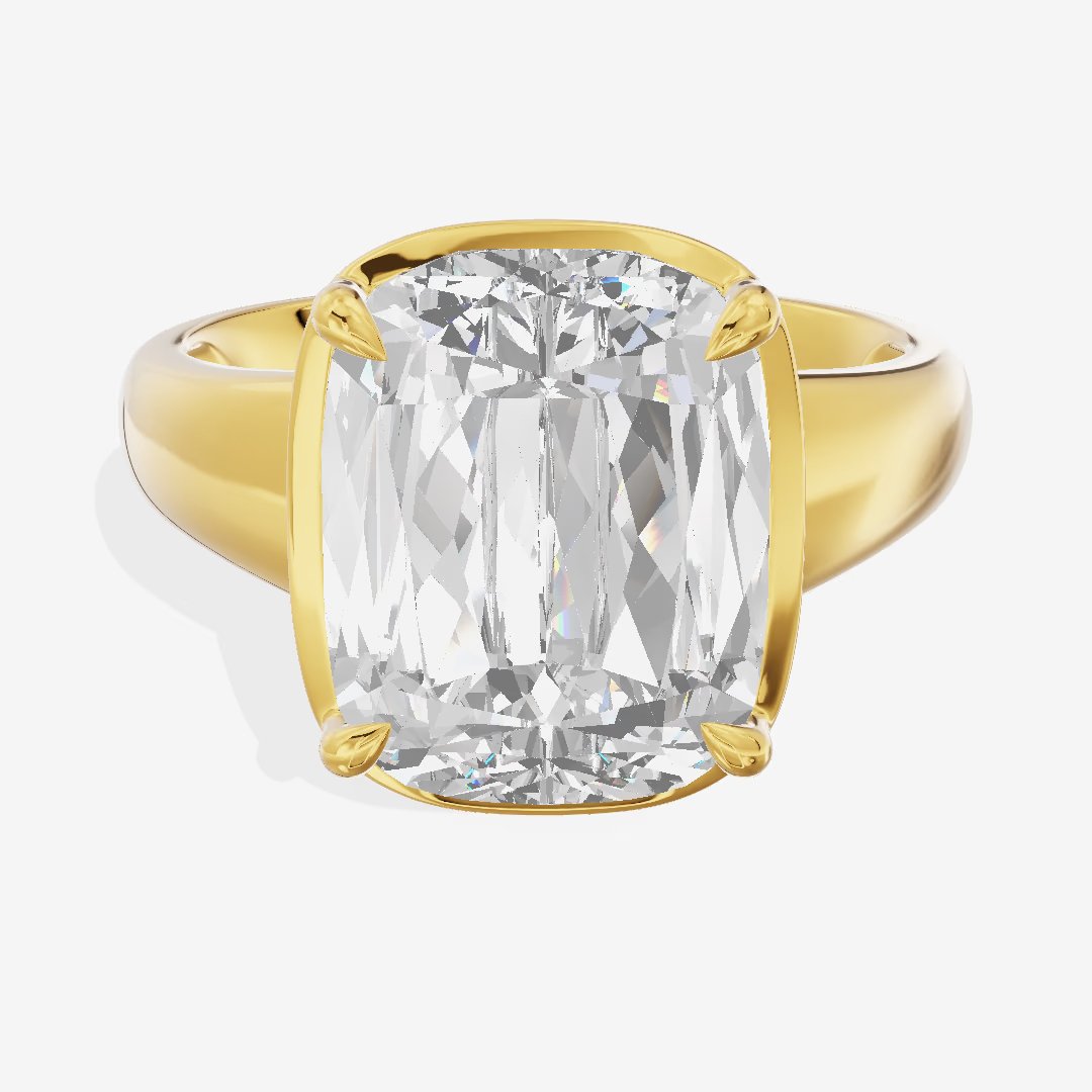 Ashoka Engagement Ring (5.1 ct.) in 18K Yellow Gold