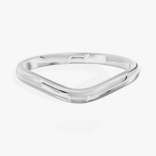 Wedding Band in Platinum