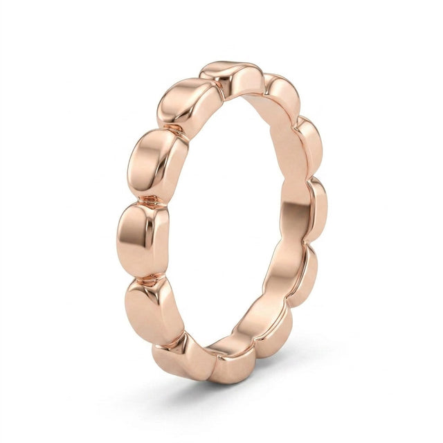 Wedding Band in 18K Rose Gold
