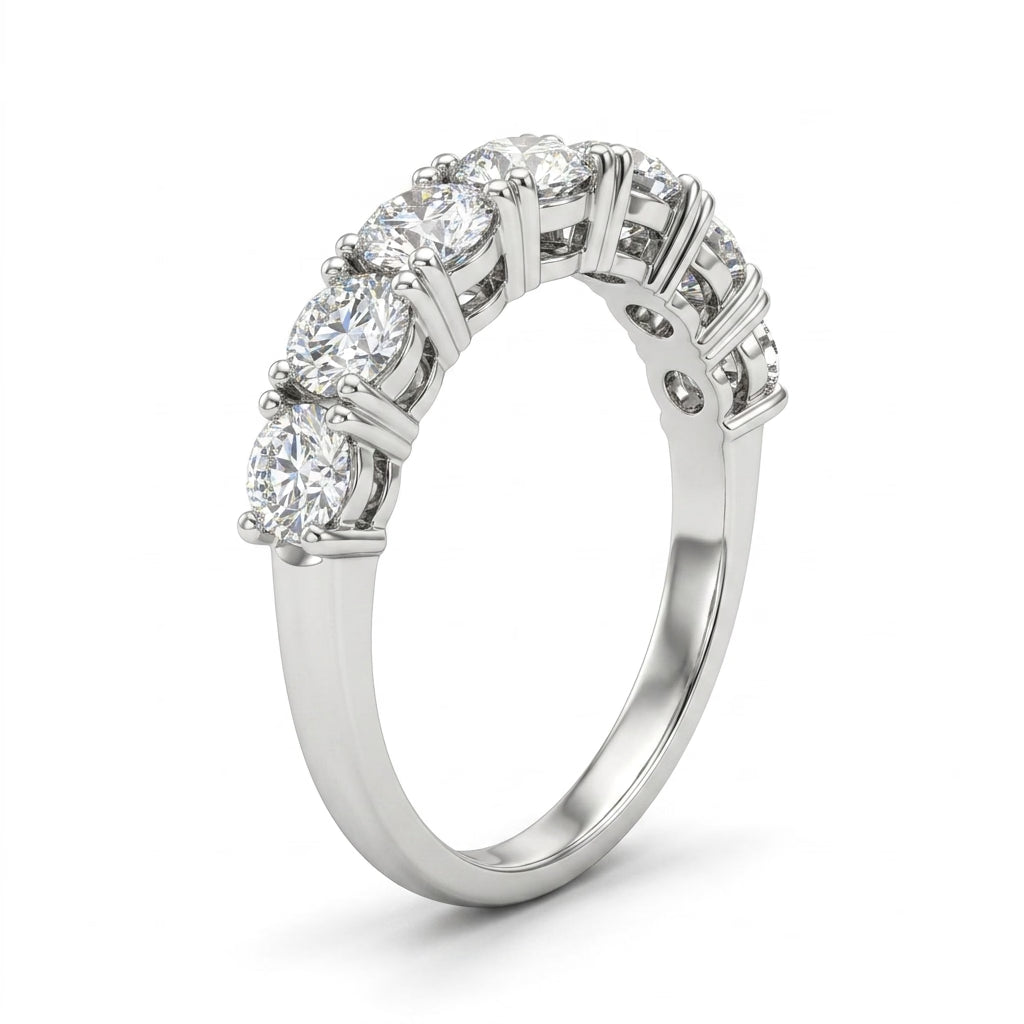 Round Engagement Ring (3/8 ct. tw.) in 18K White Gold
