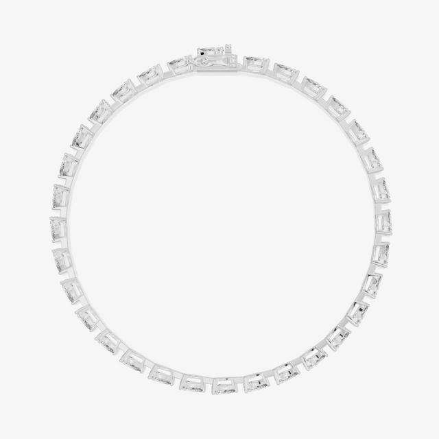 Pear Tennis Bracelet (3.26 ct. tw.) in 18K White Gold