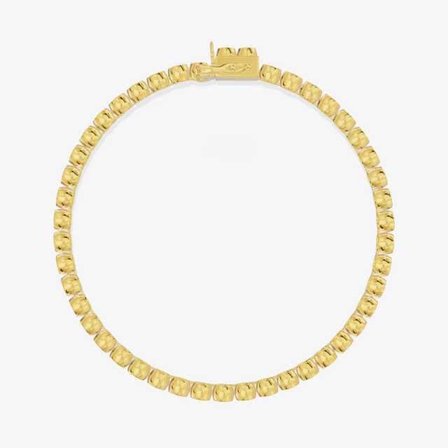 Bezel Round Tennis Bracelet (2.4 ct. tw.) in 14K Yellow Gold