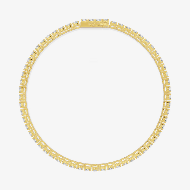 Round Tennis Bracelet (3.56 ct. tw.) in 18K Yellow Gold