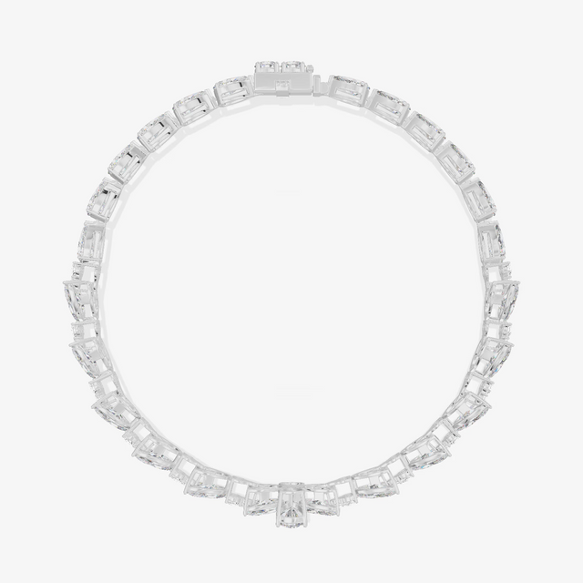 Marquise Petal Garland Bracelet (8.63 ct. tw.) in 18K White Gold