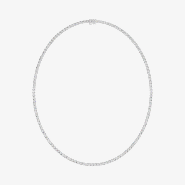 Round Necklace (10.27 ct. tw.) in Platinum
