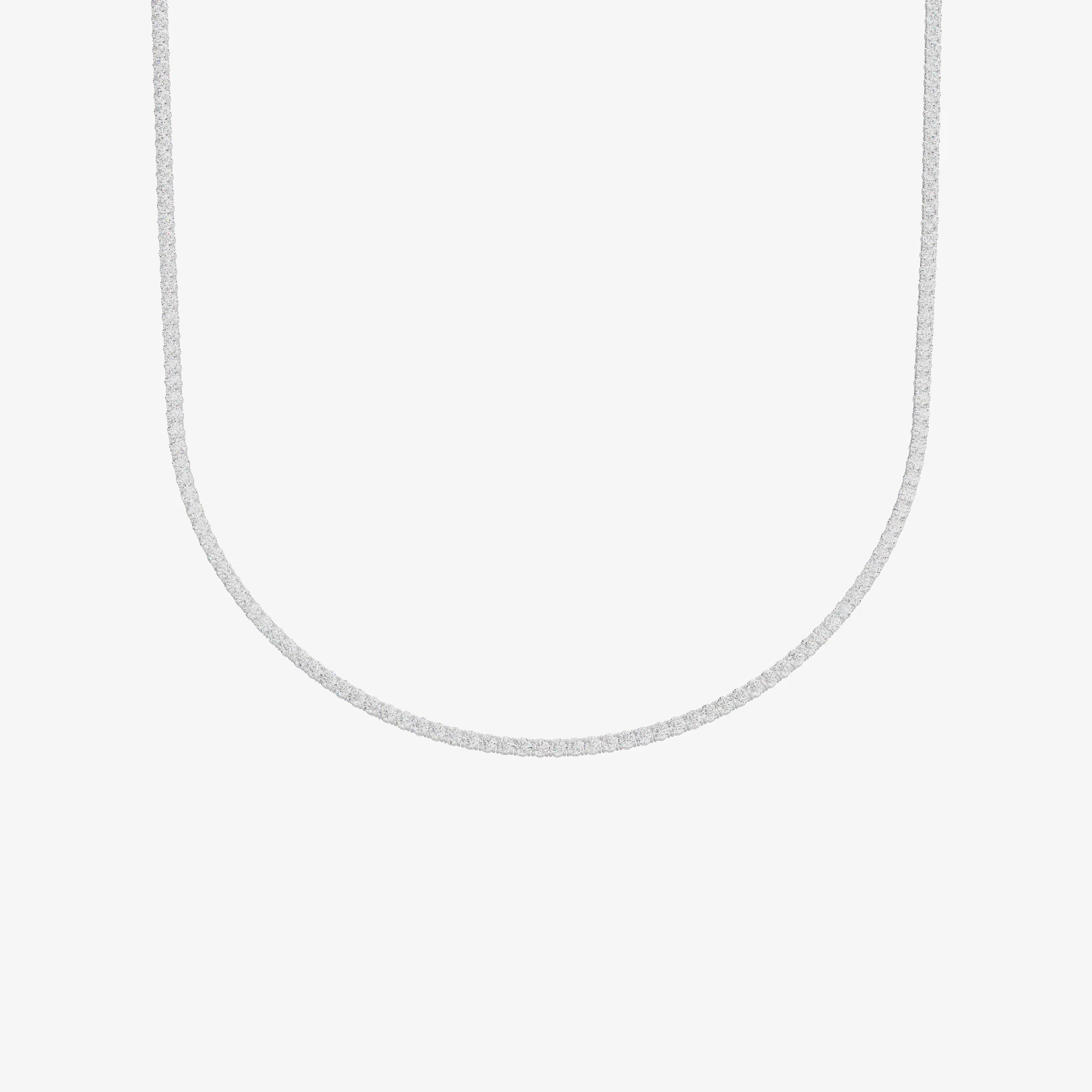 Round Necklace (14.99 ct. tw.) in Platinum