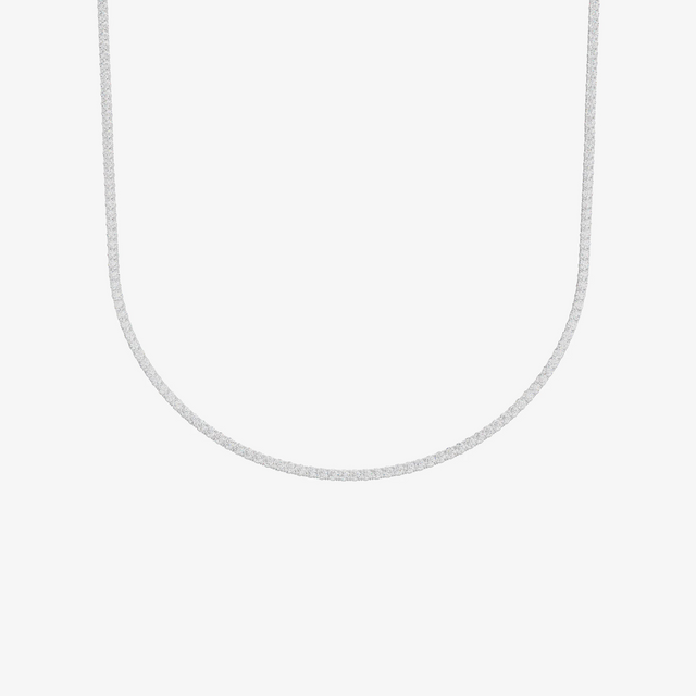 Round Necklace (10.27 ct. tw.) in Platinum