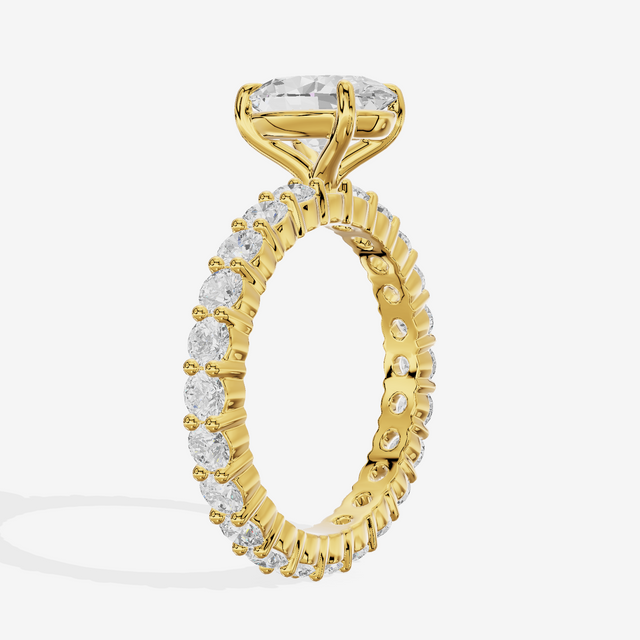 Vowsae Oval Eternity Ring (3/4 ct. tw.) in 14K Yellow Gold