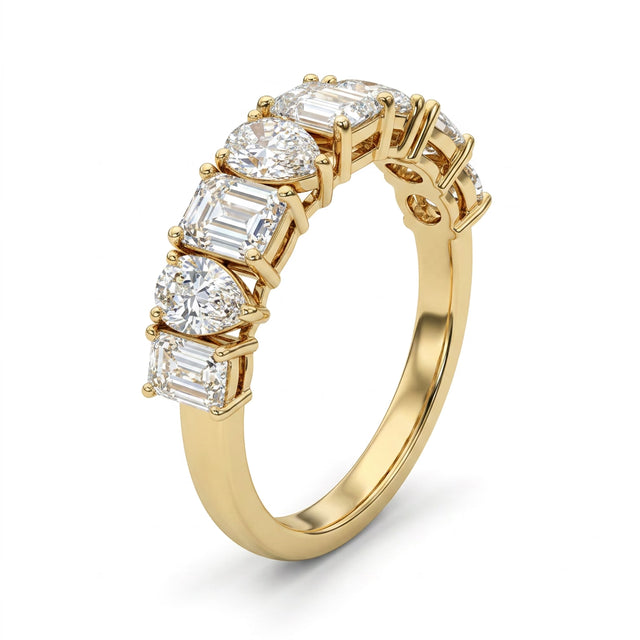 Eternity Emerald Engagement Ring (1.58 ct. tw.) in 18K Yellow Gold