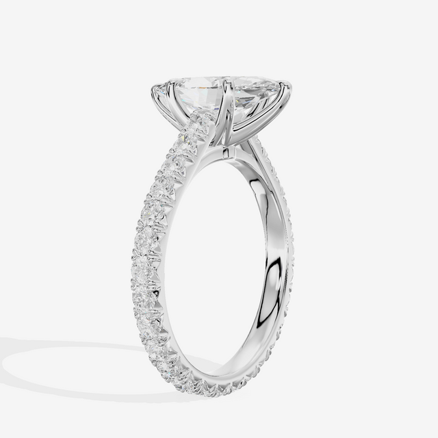 Sincere Marquise Eternity Ring (3/5 ct. tw.) in 14K White Gold