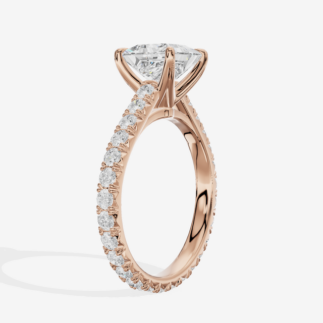 Sincere Princess Eternity Ring (3/5 ct. tw.) in 18K Rose Gold