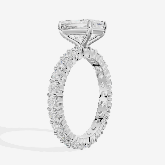 Vowsae Radiant Eternity Ring (3/4 ct. tw.) in Platinum
