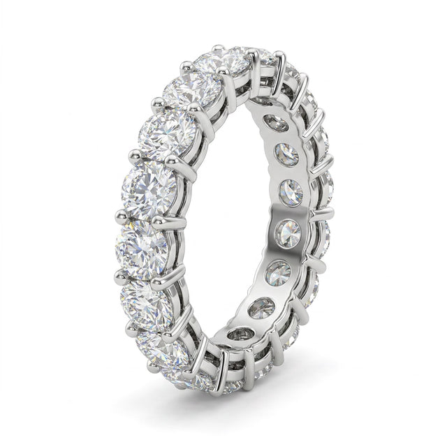 Eternity Round Engagement Ring (2.12 ct. tw.) in 18K White Gold