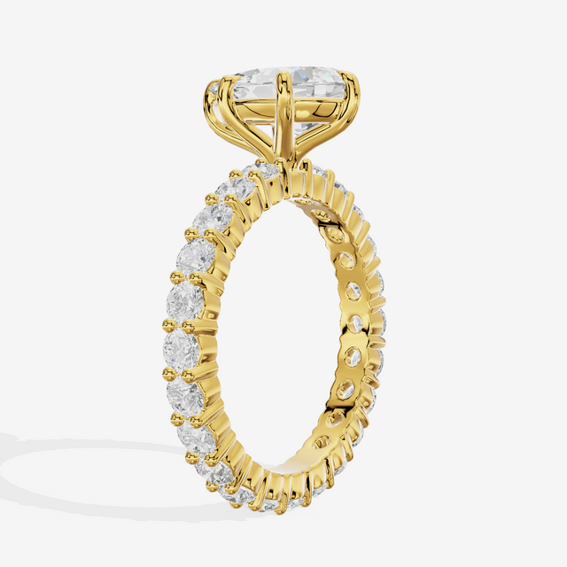 Vowsae Pear Eternity Ring (3/4 ct. tw.) in 18K Yellow Gold