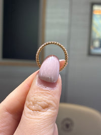 For micey 18k yellow gold band 0.99ct