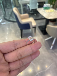 Deposit For Bella 14k white gold diamond ring with 2ct E vvs2 diamond