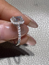For Lola(18k white gold,E/VS1,,1,09carats)