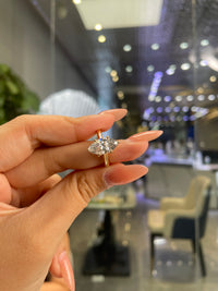 Deposit For Tayler 14k white gold ,marquis ,2.51cts, E/VVS2,side diamonds 0.05 cts