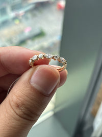 For MissCupcake stone 0.392ct/4p，0.288ct/3p， 14k yellow gold