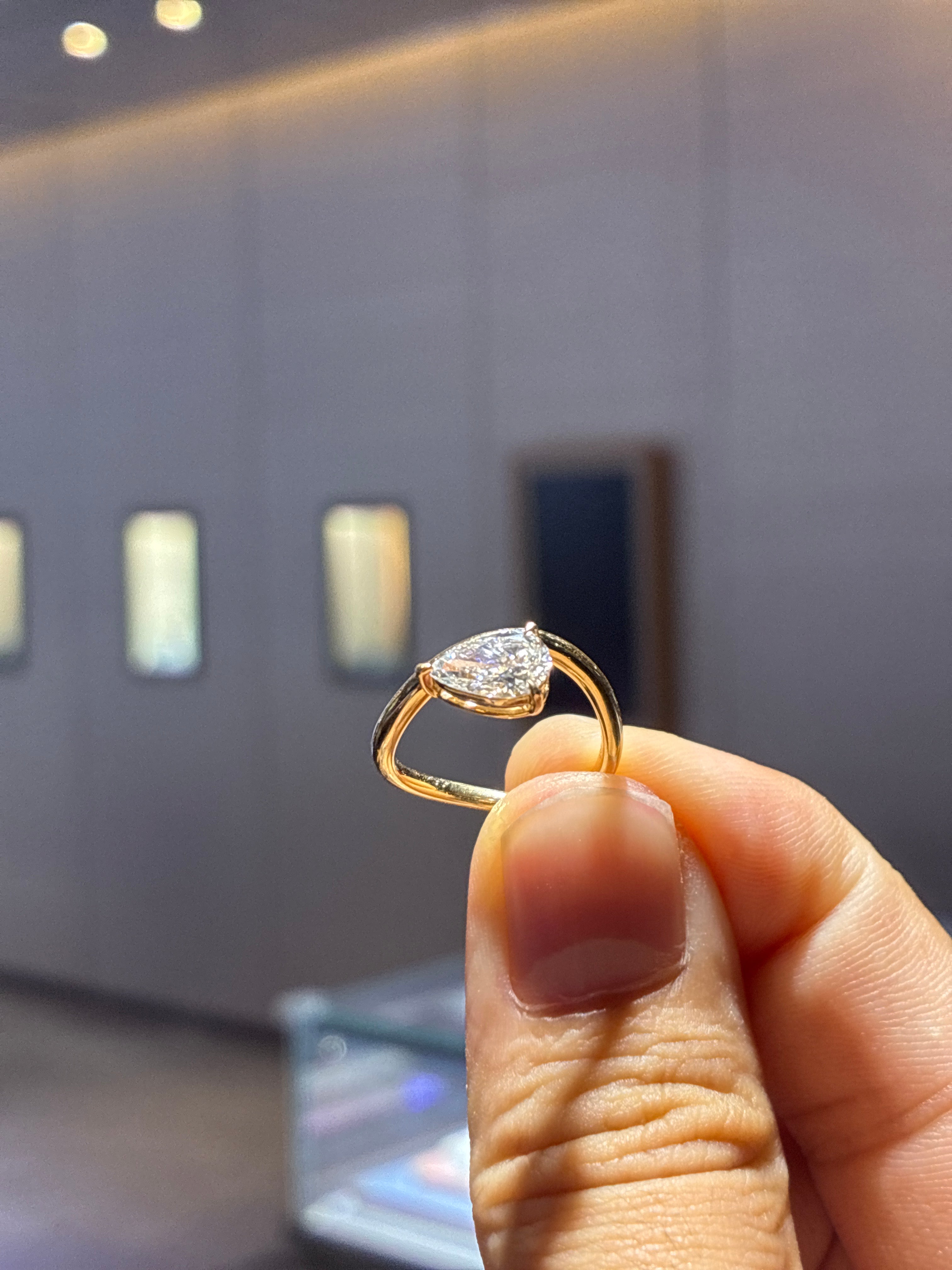Deposit for CNY moongoddness 1ct aquamarine 14k gold size 4