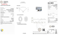 For Mia 3.03ct each total 6.06 carat D VVS1 loose stones