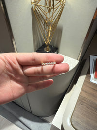 For missveecpenn 18k yellow gold band with 0.588ct diamonds(custom made)