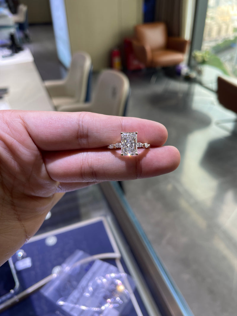 Deposit For N 14k yellow gold ring with 5ct diamond