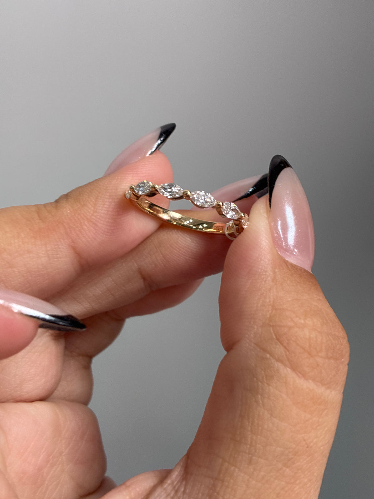 For customize Taco 5ct Radiant 14k white gold,with marquise band with 0.50-0.60ct diamond on, Extra hidden halo