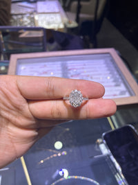 For Teegurl Bee platinum ring with 1.47ct D VVS2 main diamond