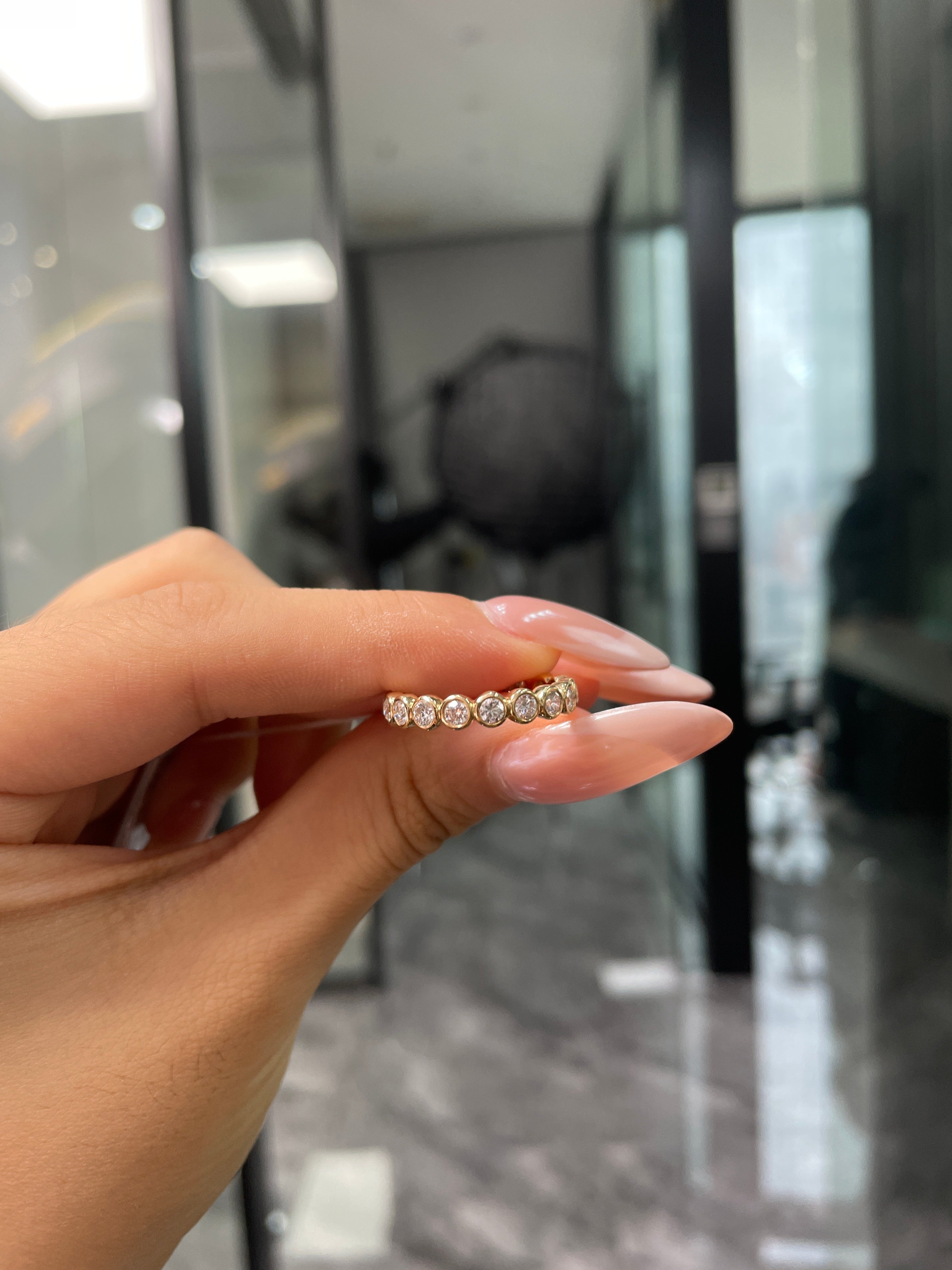Balance for Stephanie 14k yellow gold, 1.165ct total
