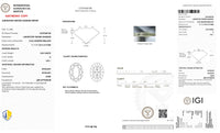 For Mia 3.03ct each total 6.06 carat D VVS1 loose stones