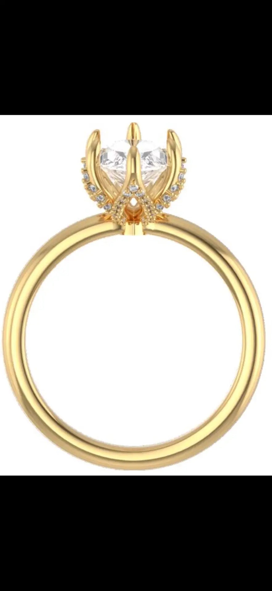 Deposit for Jesse, 14k solid yellow gold setting, 1️⃣2.59ct for split shank size 6 2️⃣3.01ct for lotus setting size 5.753️⃣2.15ct for pendant