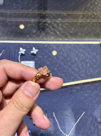 For Stacey deposit(main stone pink heart shape cut 3.0ct VS/1 18k yellow gold)