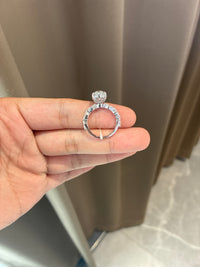 Deposit For Kiya 14k yellow gold ring with 4ct E VVS2 diamond