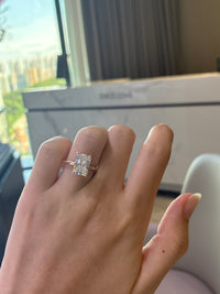 Deposit For bsanders0515 14k solid gold 3 carat two tone color