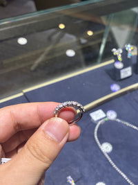 For Natalia main stone 1ct D-E/VS ,VVS 14k white gold