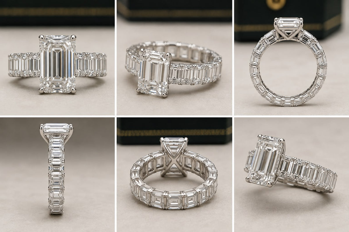 Deposit for Kaisha Ekker 14k white gold, 3ct main stone, E/VvS2, around 3.5g gold weight, size 7