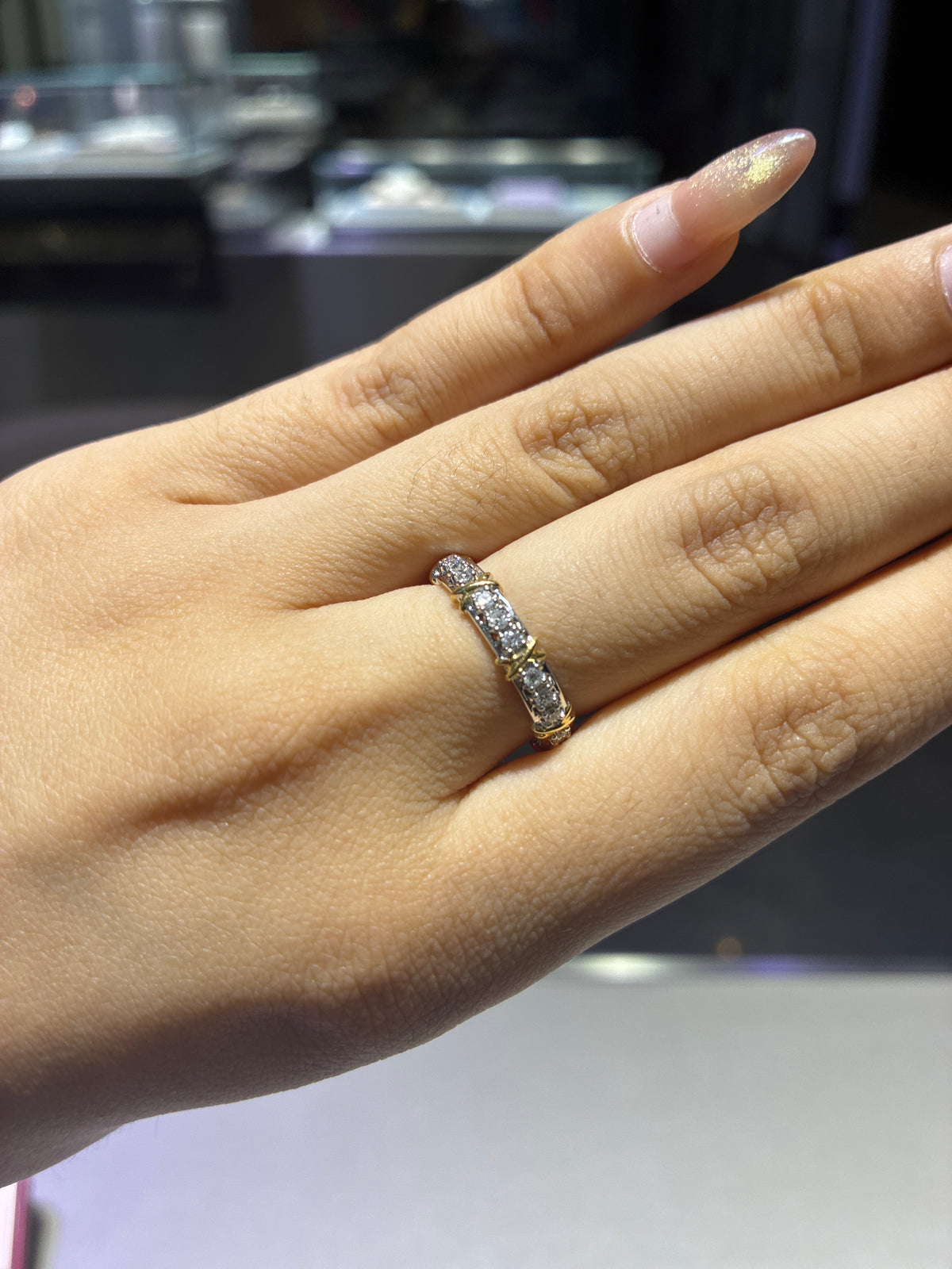 Custom for Margaret (18k band)