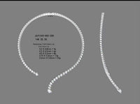 Deposit for Sherry 14k white gold necklace