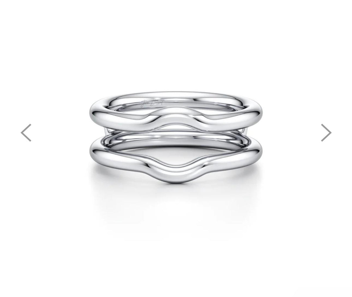For Xaviera,Custom Deposit for 3ct Pear Diamond Ring + Jacket Ring in Platinum, E/VVS2